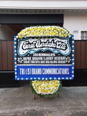 Papan Bunga Duka di Sukamekar
